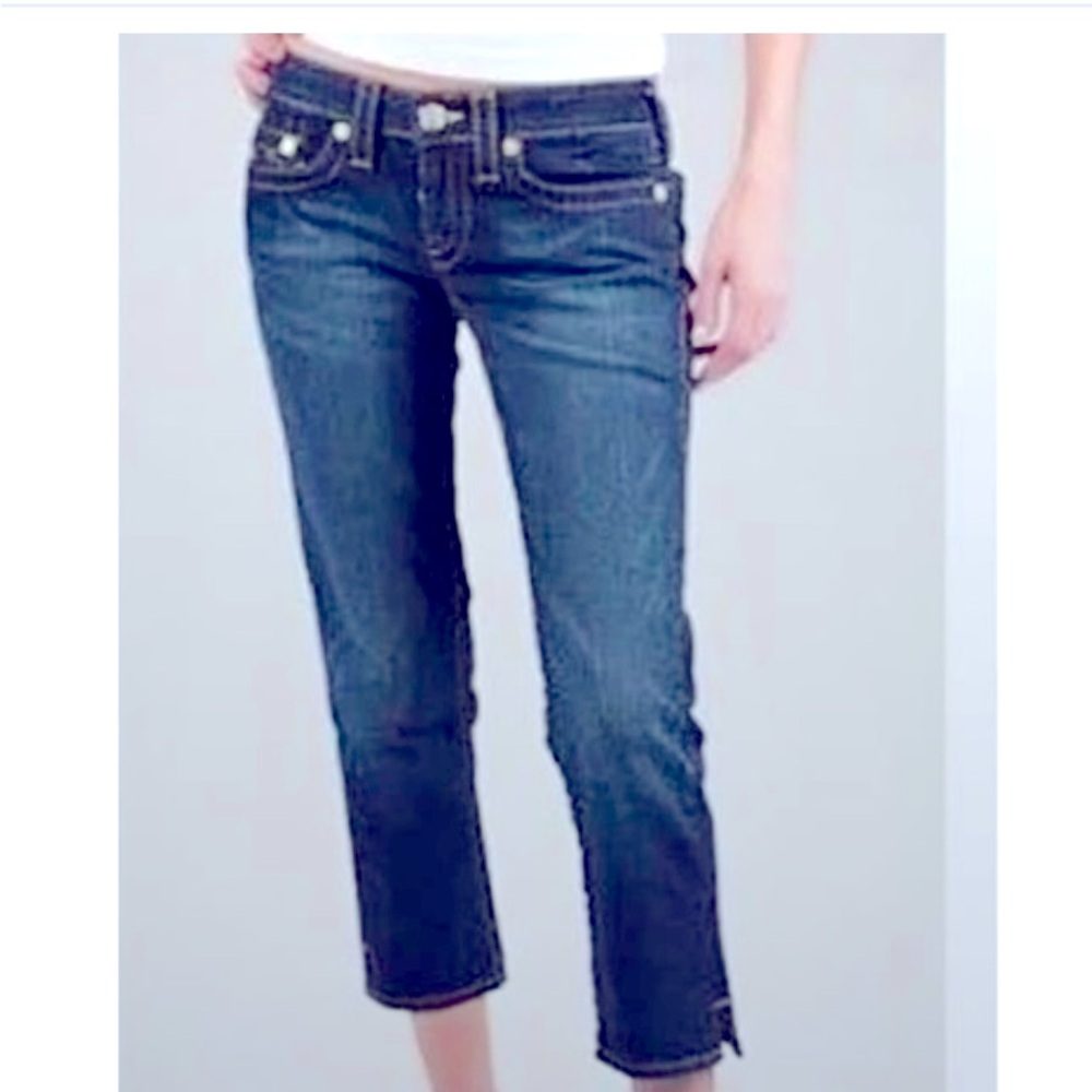 True religion Kate cropped